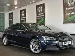 Blue Used 2017 Audi A5 S-Line Coupe | £12,790 (Fair price)