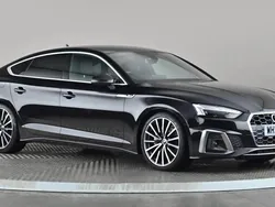 Black Used 2022 Audi A5 S-Line Coupe | £22,698 (Fair price)