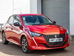 Red Used 2023 Peugeot 208 Allure+ Hatchback | £16,375 (Fair price)