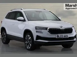 White Used 2022 Skoda Karoq SE L SUV | £21,149 (Fair price)