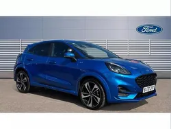 Blue Used 2020 Ford Puma ST-Line X SUV | £14,795 (Fair price)
