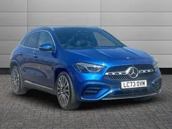 Blue Used 2023 Mercedes GLA220 AMG Line Premium Plus SUV | £35,600 (Expensive)
