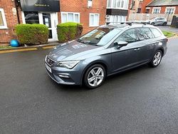 Grey Used 2017 Seat Leon FR Estate | £10,499 (Fair price)
