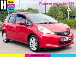 Red Used 2014 Honda Jazz ES Hatchback | £3,320 (Good price)