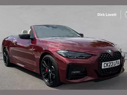 Red Used 2023 BMW 420 M Sport Cabriolet | £39,990 (A bit pricey)