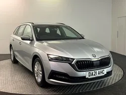 Silver Used 2021 Skoda Octavia SE Technology Estate | £13,650 (Good price)