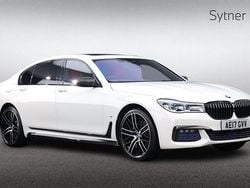 White Used 2017 BMW 740 M Sport Sedan | £25,000