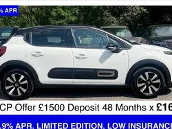 White Used 2023 Citroën C3 PureTech Hatchback | £11,990 (Fair price)