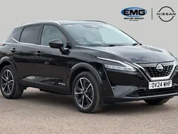 Black Used 2024 Nissan Qashqai Tekna SUV | £26,395 (Fair price)