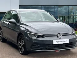 Dolphin grey metallic Used 2021 VW Golf VIII Life Hatchback | £19,851 (Good price)