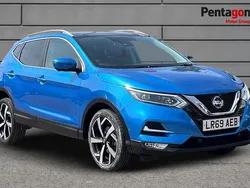 Blue Used 2018 Nissan Qashqai Tekna SUV | £12,995 (Fair price)