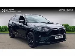 Black Used 2021 Toyota RAV4 Hybrid Edition SUV | £26,266 (Fair price)
