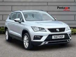 Reflex silver Used 2017 Seat Ateca Ecomotive SUV | £9,357 (A bit pricey)
