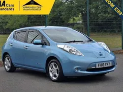 Blue Used 2016 Nissan Leaf Acenta Hatchback | £4,495 (Fair price)