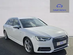 White Used 2018 Audi A4 S-Line Estate | £9,990 (Fair price)