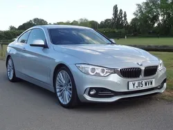 Silver Used 2015 BMW 420 Luxury Line Coupe | £11,995 (Fair price)