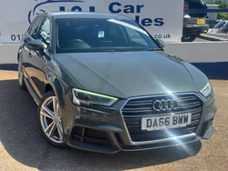 Grey Used 2016 Audi A3 Sportback S-Line Hatchback | £10,795 (A bit pricey)