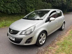 Silver Used 2013 Vauxhall Corsa Hatchback | £3,250 (Good price)