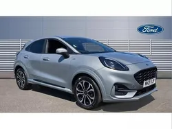 Silver Used 2021 Ford Puma ST-Line SUV | £14,000 (Fair price)