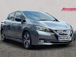 Grey Used 2019 Nissan Leaf Hatchback | £9,475 (A bit pricey)
