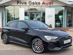 Black Used 2025 Audi S3 Sportback Advanced Hatchback | £48,240