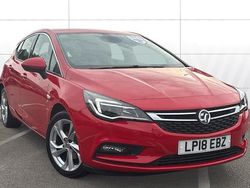 Red Used 2018 Vauxhall Astra SRi Hatchback | £8,629 (Fair price)
