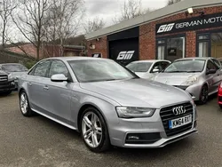Silver Used 2014 Audi A4 S-Line Sedan | £9,750 (Fair price)