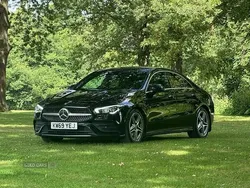 Black Used 2020 Mercedes CLA220 AMG Line Premium Sedan | £20,495 (Fair price)