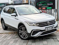 White Used 2023 VW Tiguan Allspace Elegance SUV | £29,500 (Fair price)