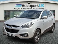 Silver Used 2015 Hyundai ix35 SE SUV | £5,895 (Fair price)