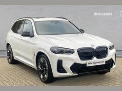 White Used 2022 BMW iX3 M Sport SUV | £31,777 (Fair price)