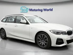 White Used 2022 BMW 320 M Sport Estate | £24,500 (Good price)