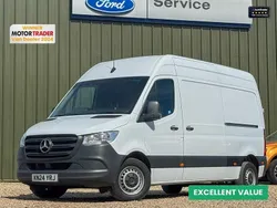 White Used 2024 Mercedes Sprinter Premium Van | £30,994 (Expensive)