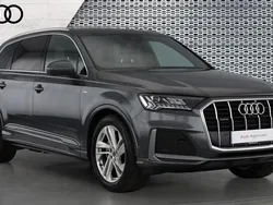 Grey Used 2021 Audi Q7 S-Line SUV | £40,482 (Fair price)