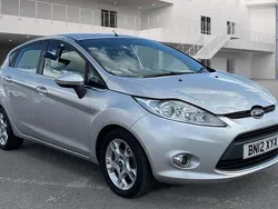 Silver Used 2012 Ford Fiesta Zetec Hatchback | £2,490 (Good price)