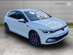 White Used 2021 VW Golf VIII Style Hatchback | £19,195 (Fair price)