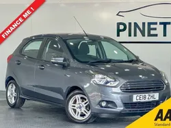 Grey Used 2018 Ford Ka Plus Zetec Hatchback | £6,999 (Fair price)