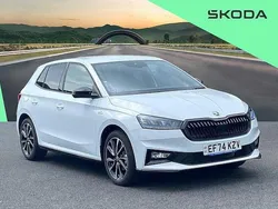 White Used 2024 Skoda Fabia Monte Carlo Hatchback | £17,770 (A bit pricey)
