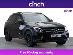 Black Used 2019 Mercedes GLC250 AMG line SUV | £21,789 (Good price)