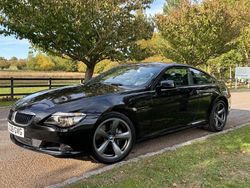 Black Used 2008 BMW 635 Sport Line Coupe | £8,990