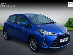 Blue Used 2020 Toyota Yaris Hatchback | £11,202 (Good price)