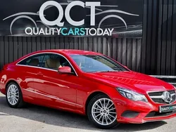 Red Used 2013 Mercedes E220 SE Coupe | £10,995