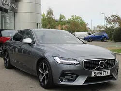 Grey Used 2019 Volvo S90 R-Design Sedan | £16,490 (Fair price)