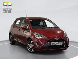 Red Used 2020 Toyota Yaris Hybrid Hatchback | £13,799 (Good price)