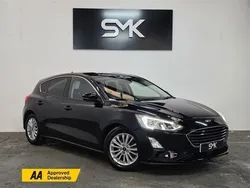 Black Used 2019 Ford Focus Titanium Hatchback | £9,200 (Fair price)