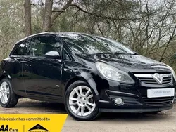 Black Used 2009 Vauxhall Corsa Hatchback | £2,995 (Fair price)