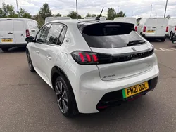 White Used 2021 Peugeot e-208 GT Hatchback | £12,495 (Fair price)