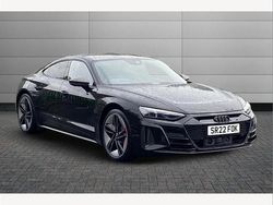 Black Used 2022 Audi RS e-tron GT Comfort Sedan | £63,450 (Expensive)
