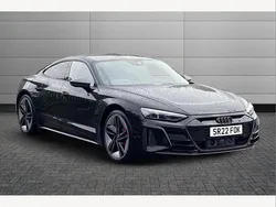 Black Used 2022 Audi RS e-tron GT Comfort Sedan | £65,250