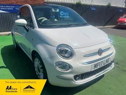 White Used 2017 Fiat 500 Lounge Hatchback | £5,995 (Fair price)